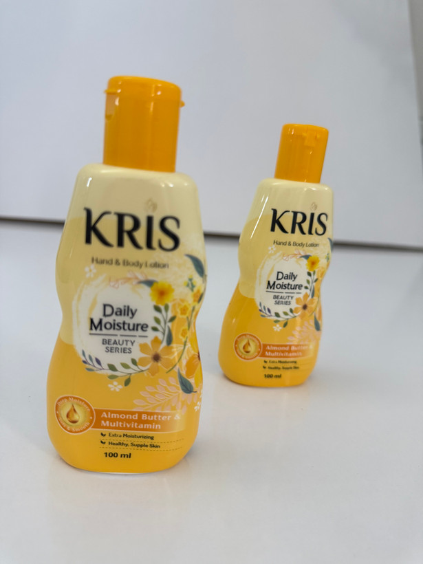 خرید لوسیون دست و بدن برند کریس اصل مدل Fresh Hydration اندونزیایی ۱۰۰ میل Kris - کره بادام زرد از فروشگاه فهیمی شاپ