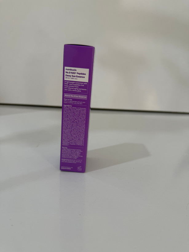 ضد آفتاب ضد چروک و درخشان کننده نامبوزین شماره ۹ Numbuzin SPF50